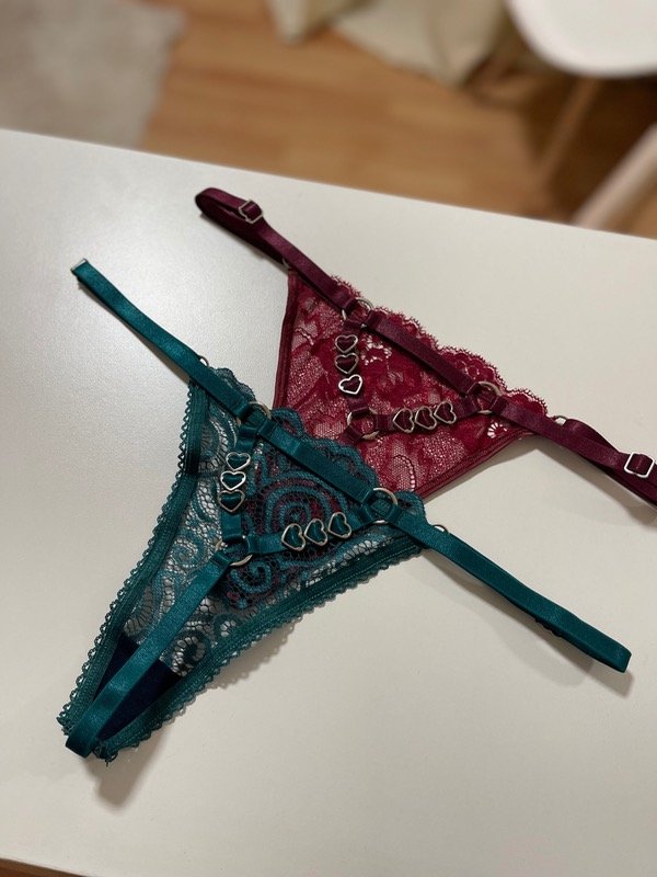 Producto - Pack corazon bordo y verde