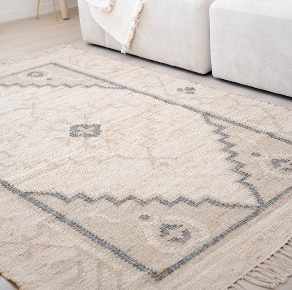 Producto - ALFOMBRA INDIA - YUTE + LANA + ALGODÓN (A PEDIDO)