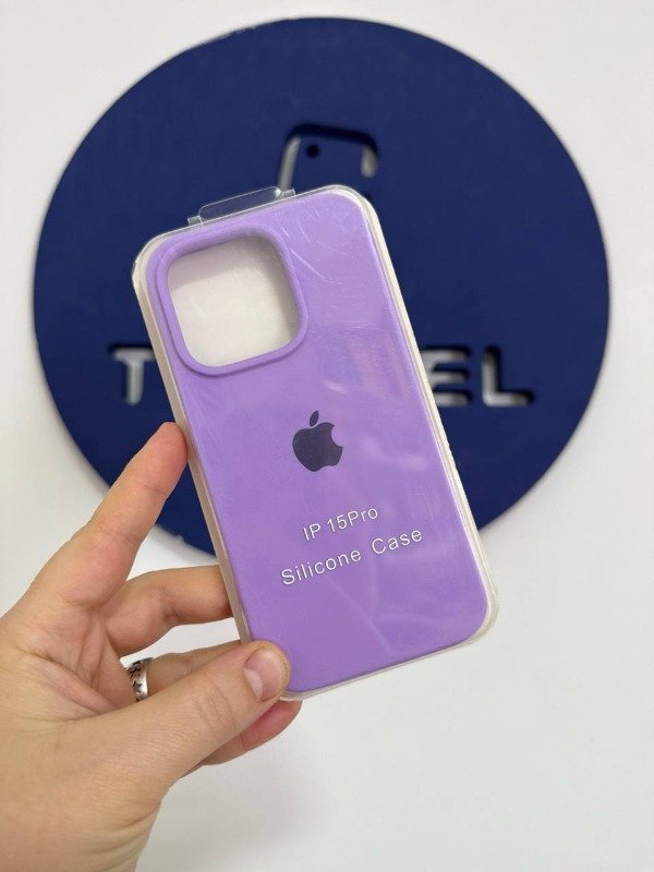 Producto - FUNDA SILICONE CASE CON LOGO IPHONE 15 PRO - 1