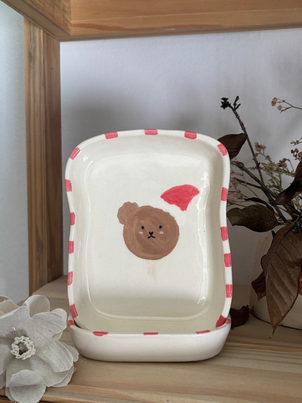 Producto - Tostada osito navideño