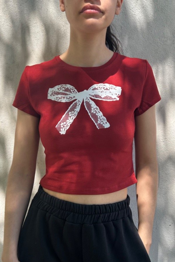 Producto - Baby Tee "Moñito"