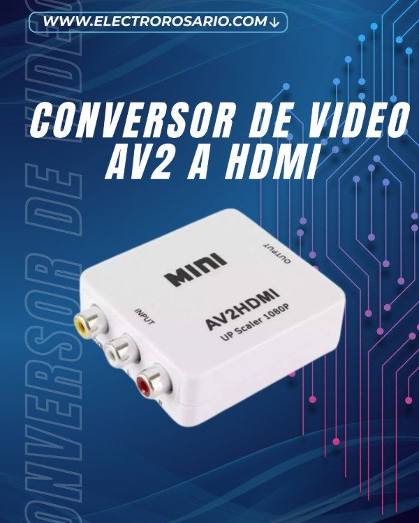 Producto - CONVERSOR DE VIDEO RCA A HDMI AV2