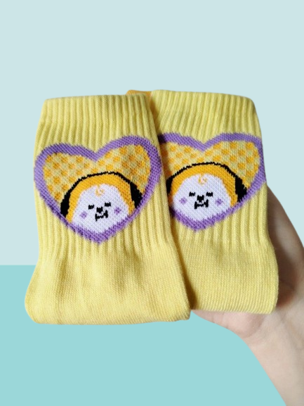 Medias tennis adulto Chimmy Bt21 Bts