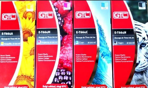 Producto - Botella de tinta Epson 664 Alt.