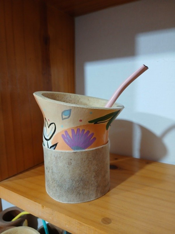 Producto - Mate de calabaza "ARTE" - 6