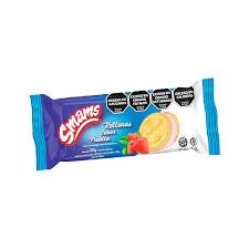 Producto - Galletitas Rellenas sabor frutilla Smams