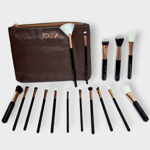 Producto - Neceser + Set de brochas 15 piezas