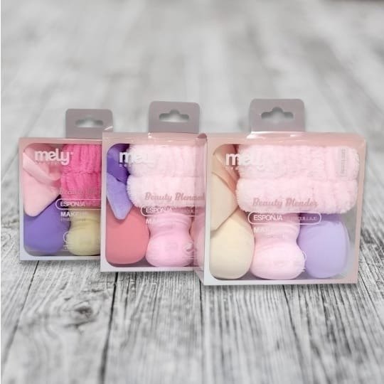 Producto - Mely Set de Esponjas + Muñequeras