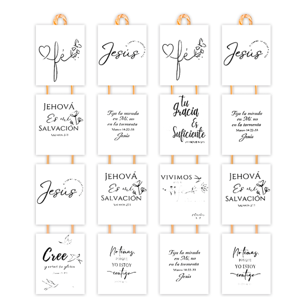 Producto - PROMO Cuadro De Madera 4 Cubos 8 x 48 Cm (PACK X3 UNIDADES)