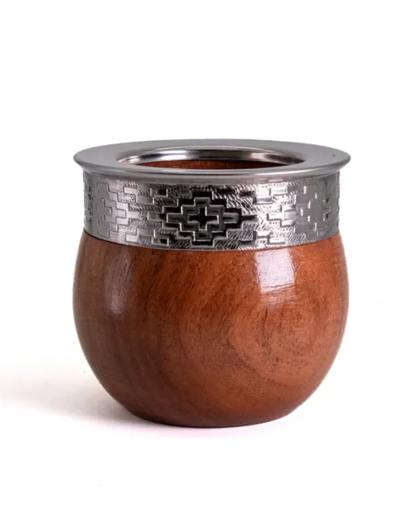 Producto - MATE IMPERIAL DE ALGARROBO PIE REDONDO