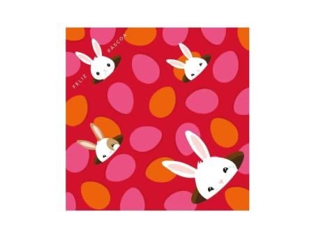 Producto - Envoltorio Huevo de Pascua Conejo 35 cm