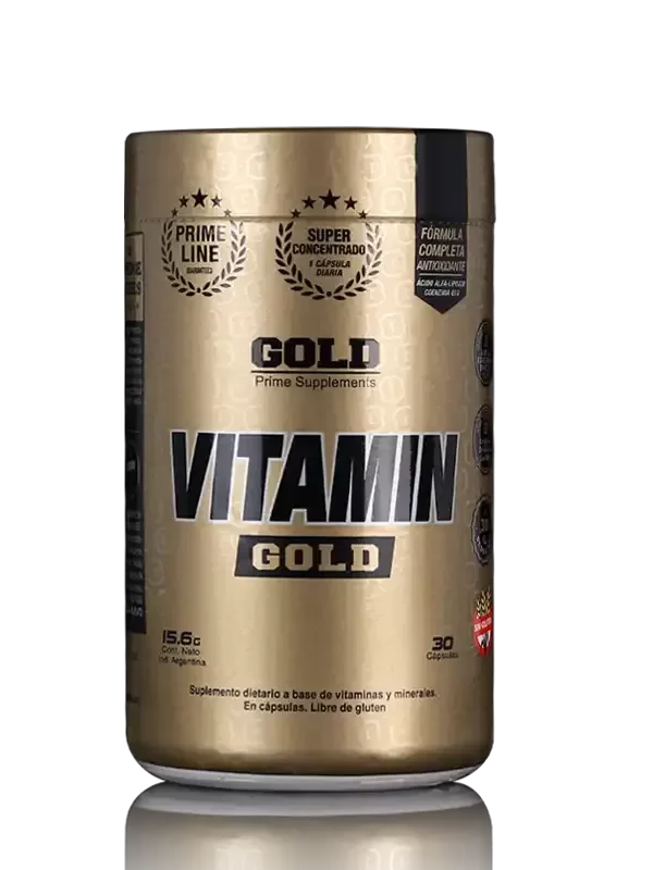 Producto - Gold Nutrition Vitamin Gold (30 caps) - 0