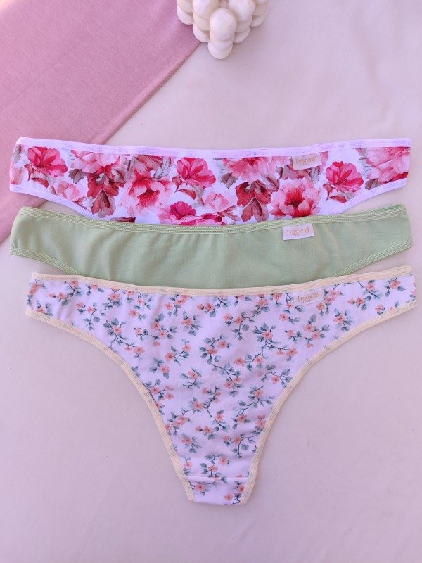 Producto - Pack x3 colaless algodón vintage Frashe MAX