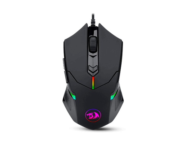 Producto - Mouse con cable Redragon Centrophorus Black M601-RGB