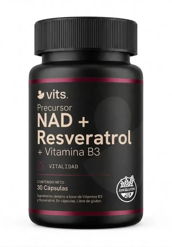 Producto - VITS NAD RESVERATROL 30 CAPS - 0