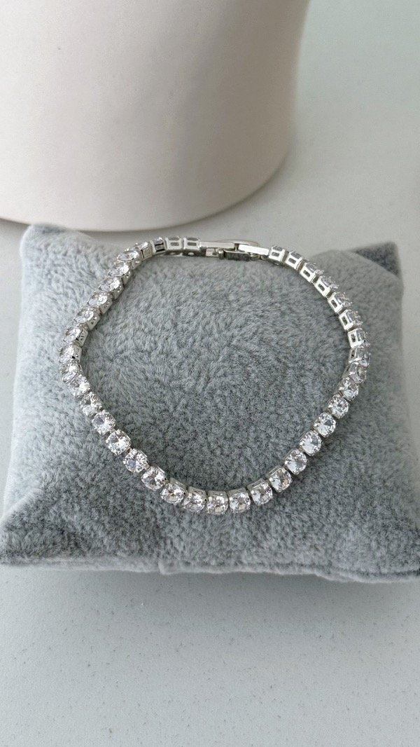 Producto - Pulsera sin fin strass 18cm FANTASÍA