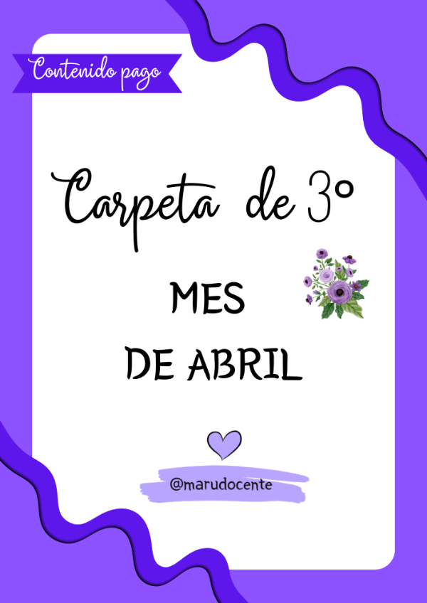 Producto - ACTIVIDADES ABRIL TERCERO 4 ÁREAS