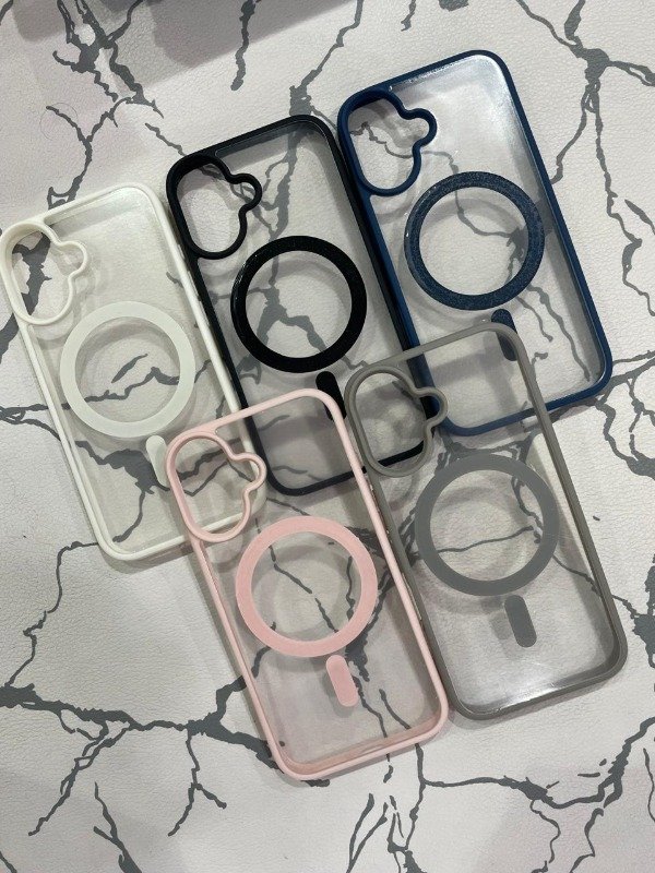 Producto - case magsafe borde de color iph 16 pro