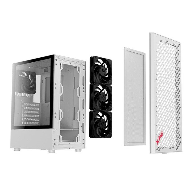 Producto - Gabinete XPG VALOR AIR Blanco X4 FANS
