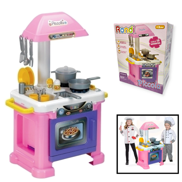 Producto - Cocina infantil rondi piccola con accesorios