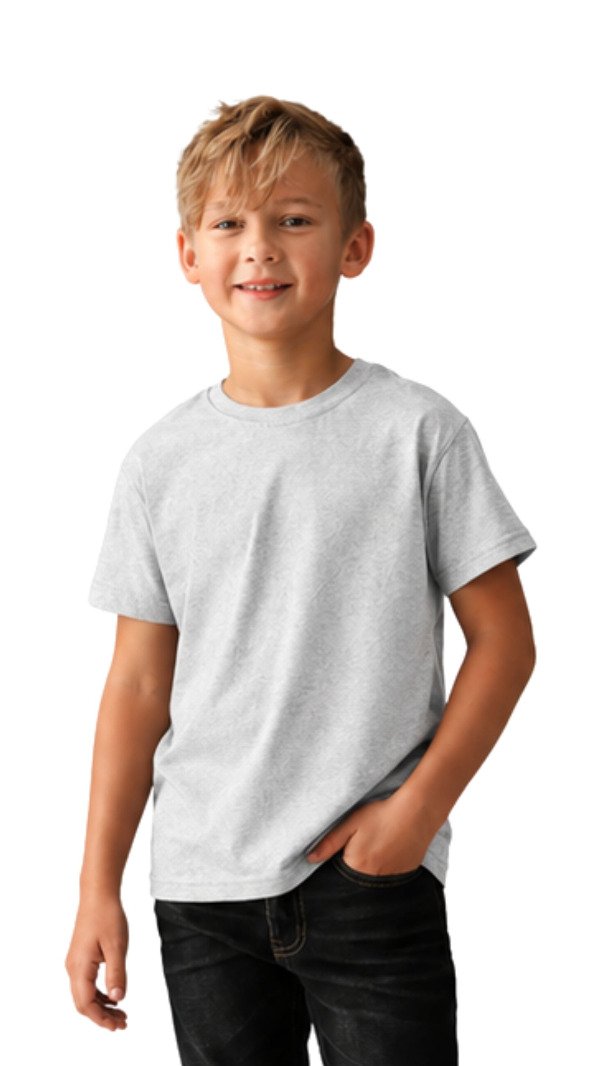 Producto - GRIS MELANGE regular NIÑO