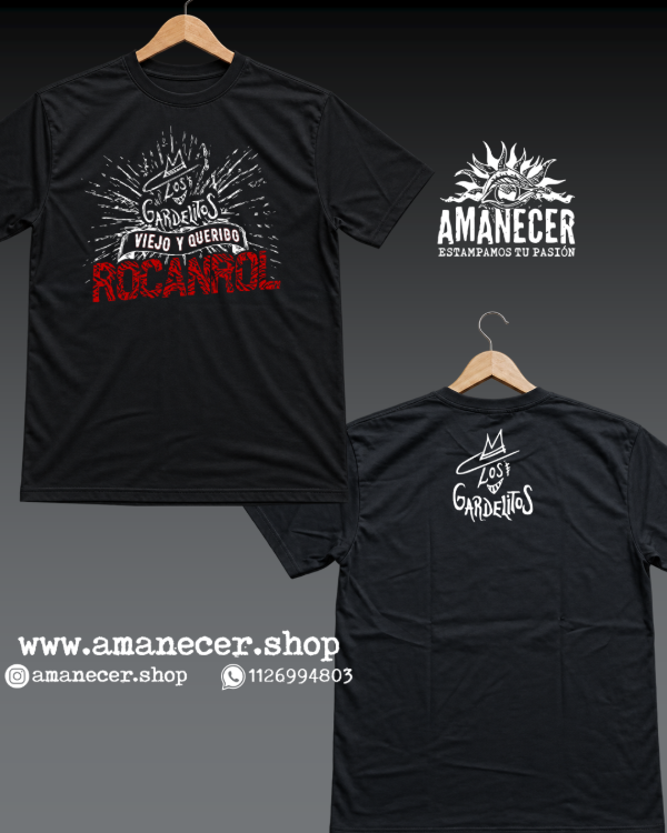 Producto - Remera Los Gardelitos Viejo y querido Rocanrol - 0
