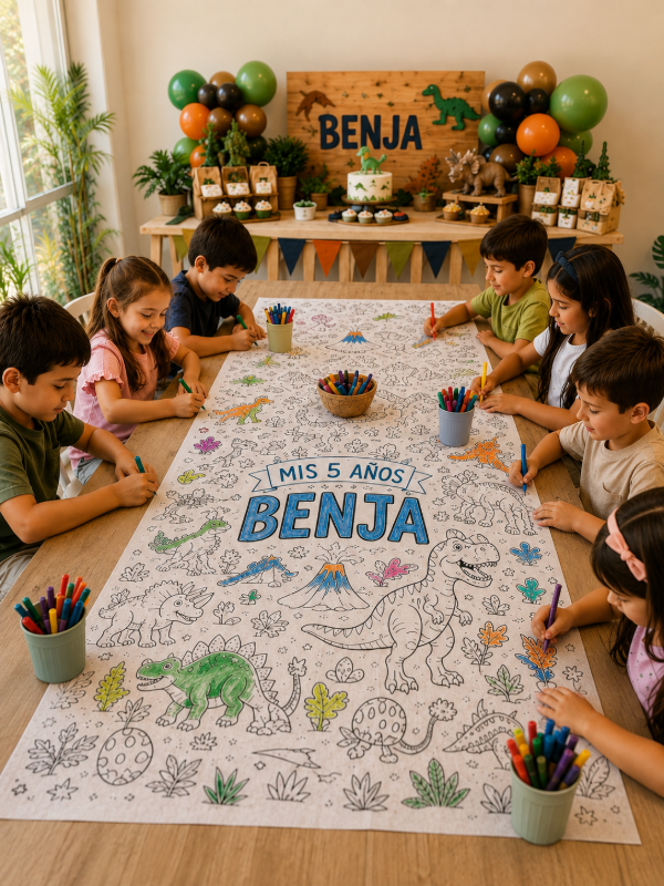 Producto - Mantel personalizado para colorear - 1