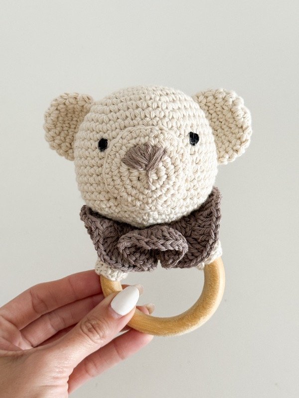 Producto - Sonajero osito apego