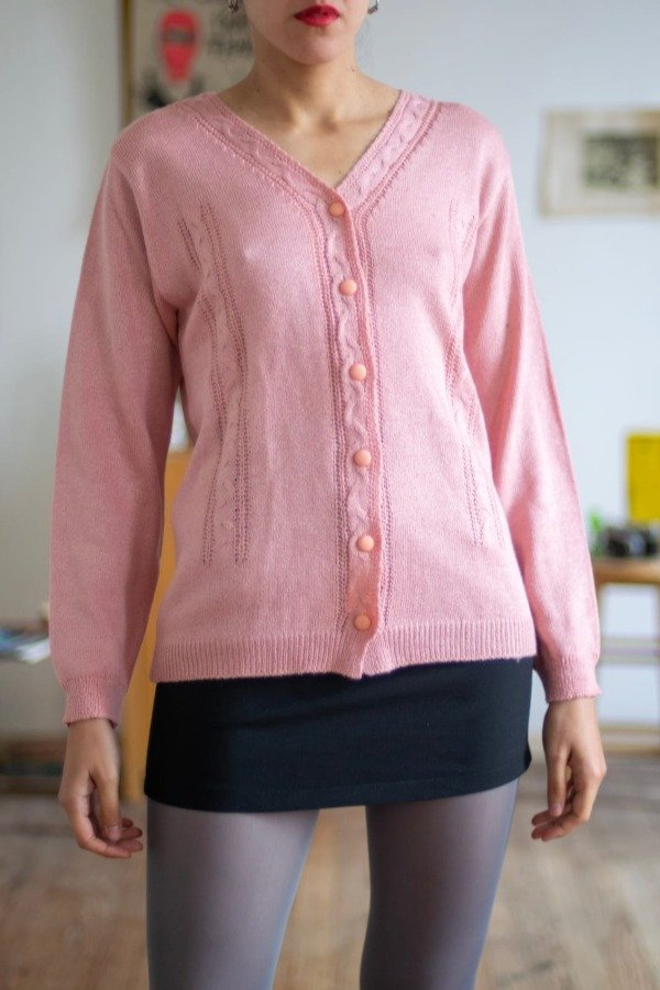 Producto - Cardigan Roses Talle:M