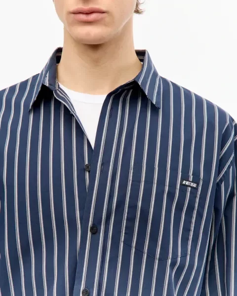 Producto - Camisa Rayas Lou Azul Ay Not Dead - 1