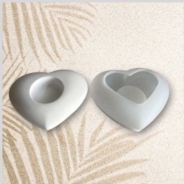 Producto - Corazón porta vela