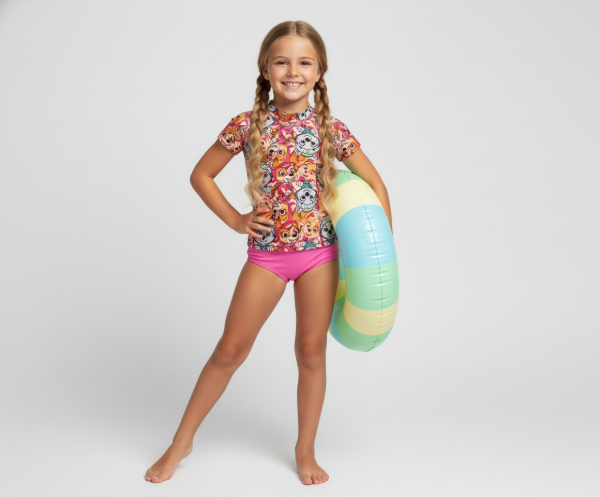 Producto - REMERA UV PAW PATROL  NEW 2026 MANGA CORTA. ANTICLORO Y FILTRO UV +50