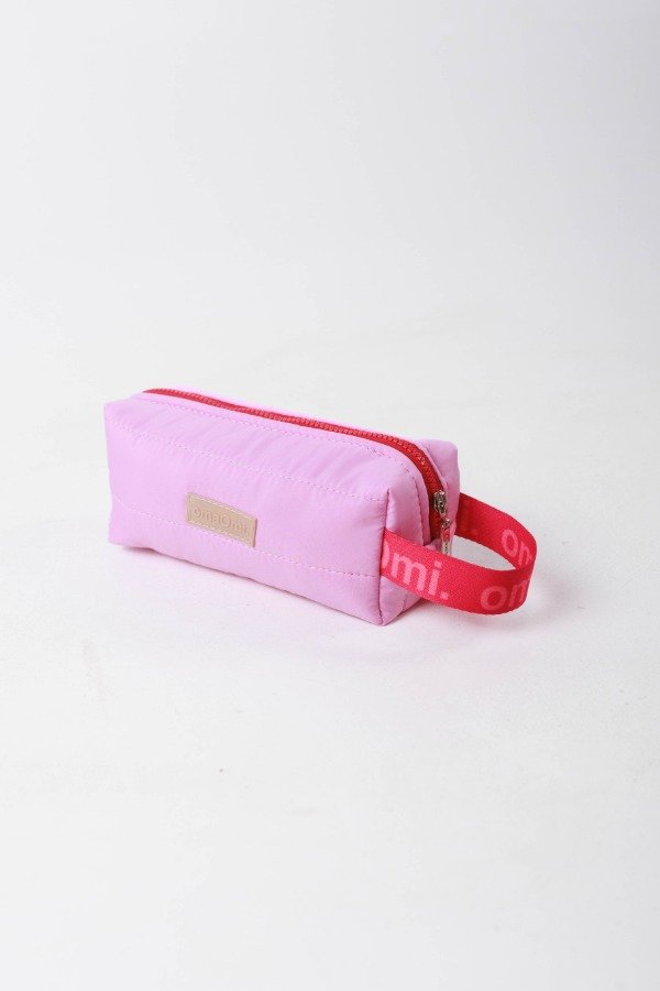 Producto - Cartuchera porta objetos DORIS POP rosa con rojo