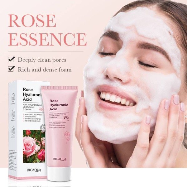 Producto - Limpiador facial con extracto de rosas