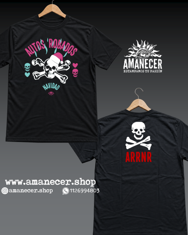 Producto - Remera Autos Robados Navidad - 0