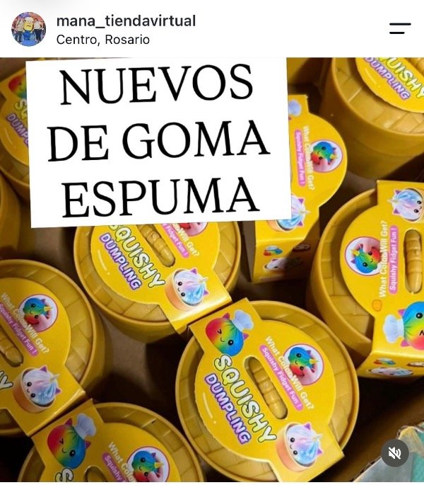 Producto - dumplings X 1 GOMA ESPUMA