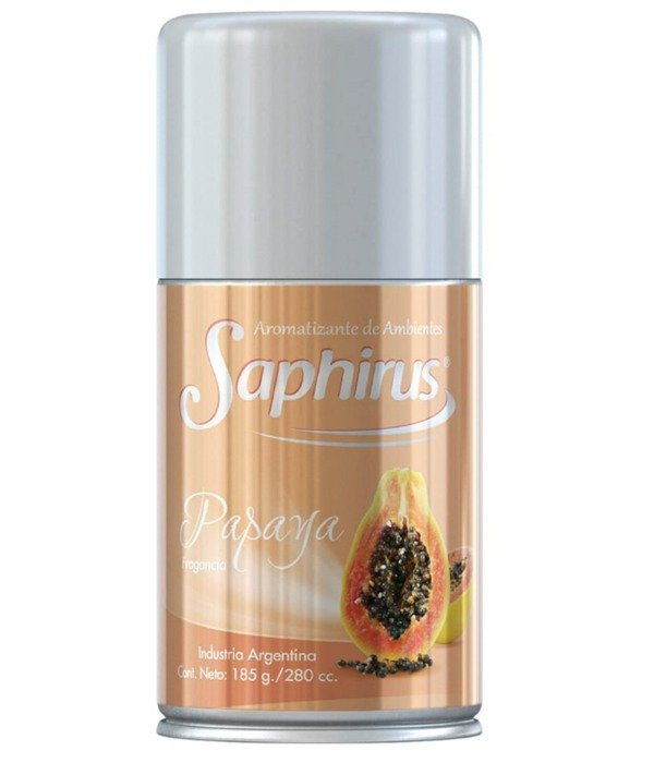 Producto - AEROSOL DE AMBIENTES SAPHIRUS 280cc - PAPAYA