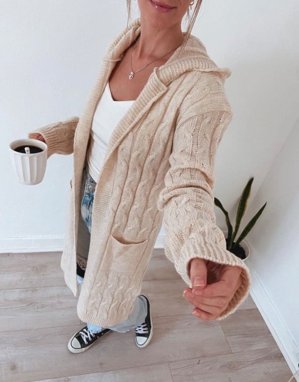 Producto - CARDIGAN CAPUCHA