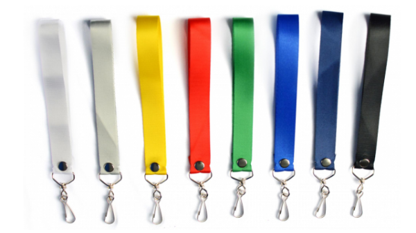 Producto - Llavero Corto Cinta Brillante Plastificada Mosq Metálico Color  SUBLIMABLE