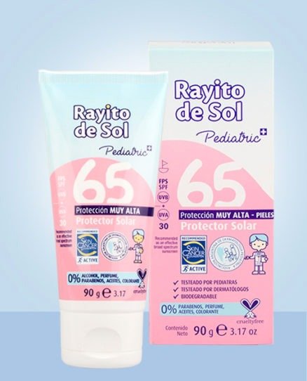 Producto - Protector Solar FPS 65 Pomo