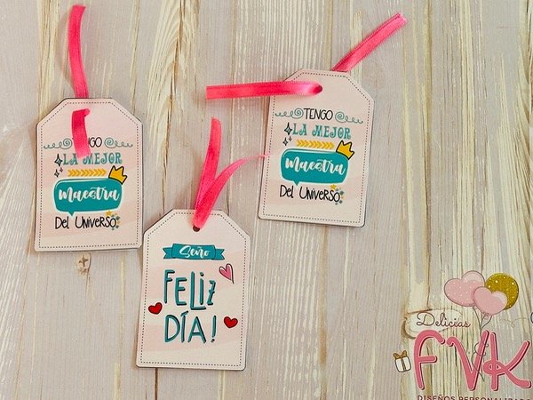 Producto - Tags día del maestro
