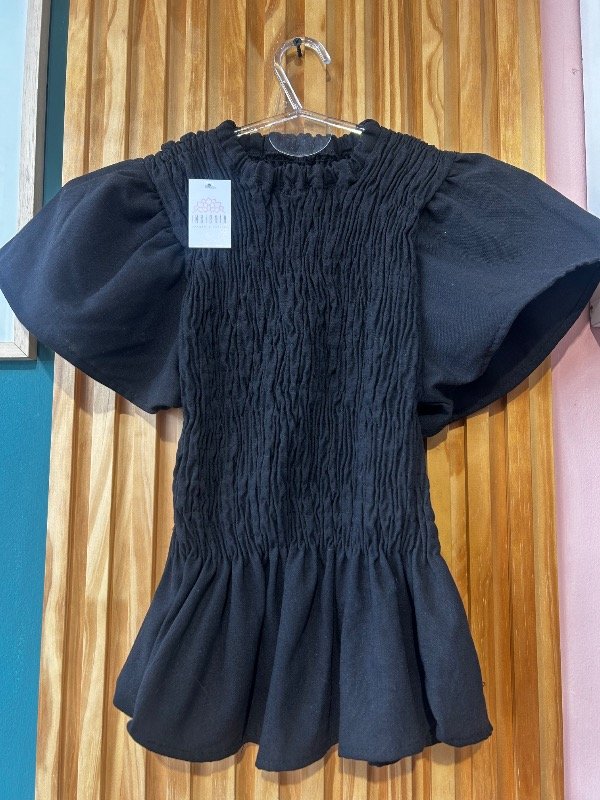 Producto - Blusa fruncida NEGRO - 0