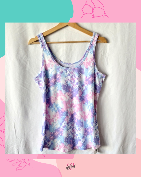 Producto - Musculosa Batik estampada de microfibra - Importada