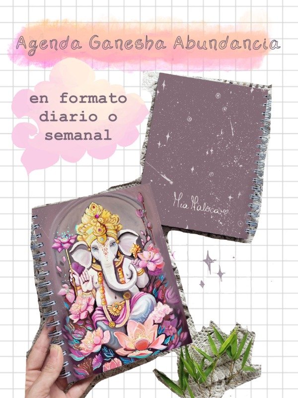 Producto - PRE-VENTA Agenda Ganesha Abundancia