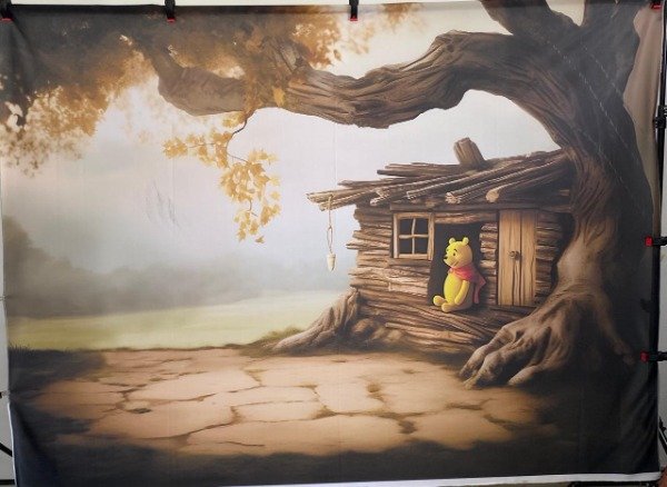 Producto - FONDO WINNIE POOH CON FALLA 2X1.50 TEM92