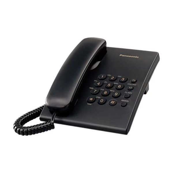 Producto - Panasonic Telefone KX-TS500LX1B - Negro