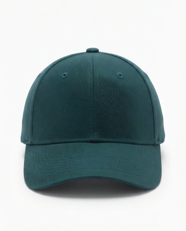 Producto - Gorra de gabardina 6 gajos verde infantil