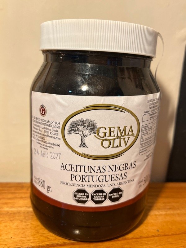 Producto - Aceitunas Negras GEMAOLIV