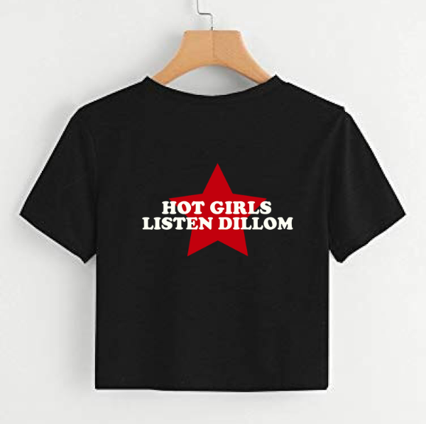 Producto - Baby tee Hot Girls listen Dillom