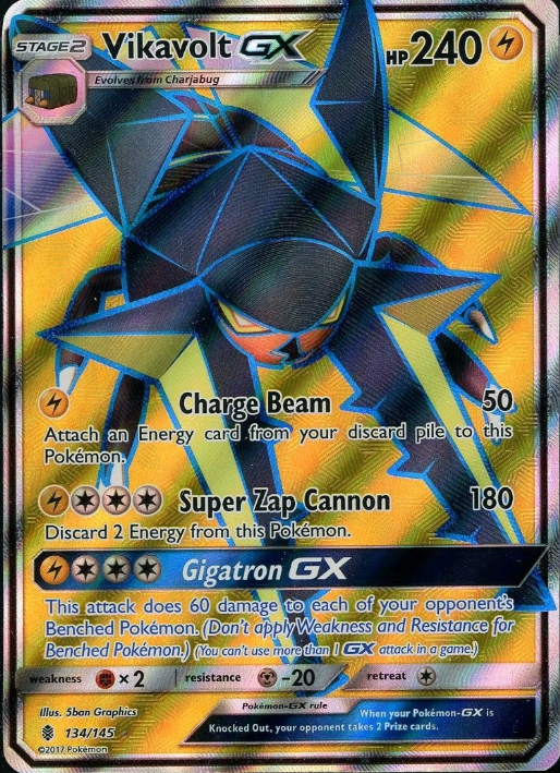 Producto - Vikavolt GX Full Art - 134/145 - Guardians Rising - Holo